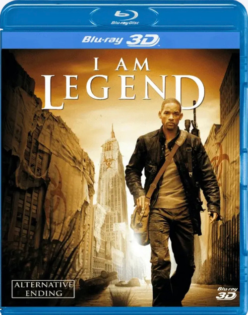 I Am Legend - 2007 - 3D Blu Ray