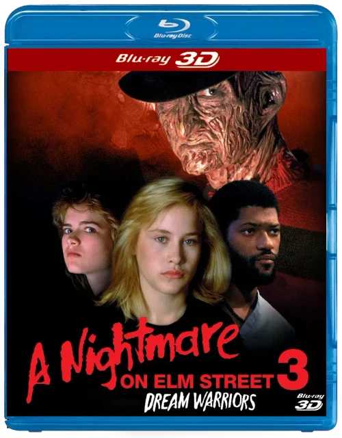 Nightmare On Elm Street 3 Dream Warriors - 1987 - 3D Blu Ray