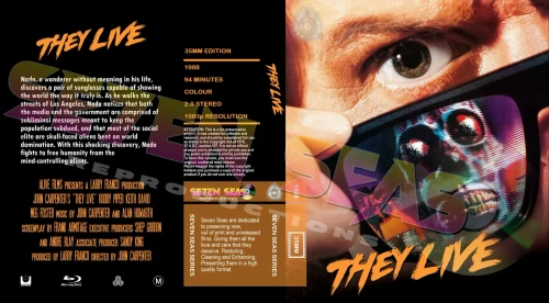They Live - 35mm Scan Grindhouse Version - Blu Ray