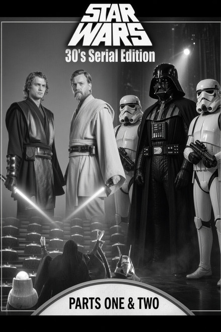 Star Wars The 30’s Serial Edition - Parts One Nad Two - Blu Ray