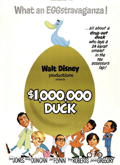 Million Dollar Duck - 1971 Disney - Blu