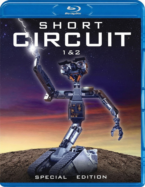 Short Circuit 1 & 2 Double Feature - 1986/88 -  Blu Ray