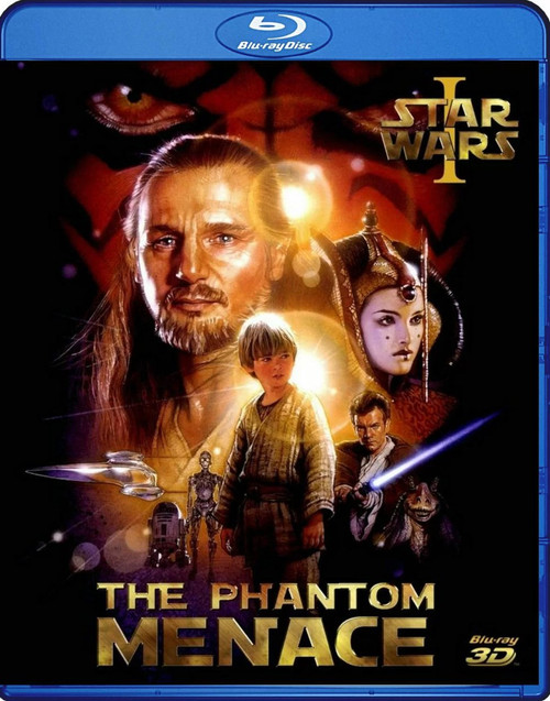 Star Wars The Phantom Menace - 1999 - 3D Blu Ray