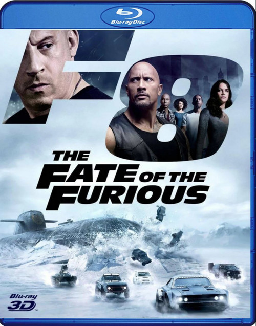 Fate Of The Furious - 2017 - 3D Blu Ray