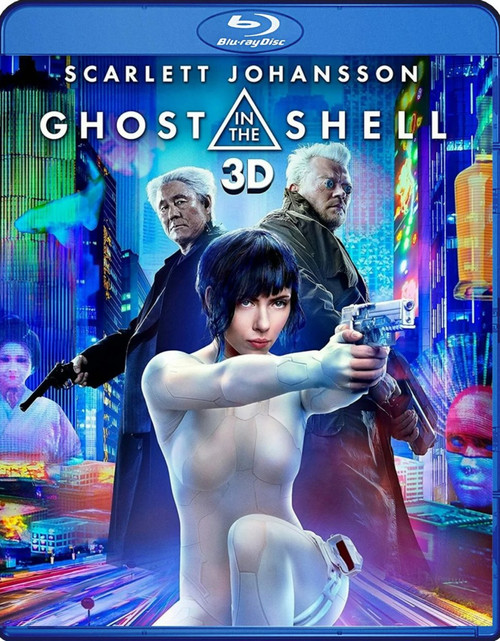 Ghost In a the Shell - 2017 - 3D Blu Ray