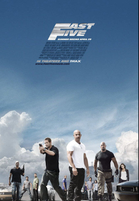 Fast Five - 2011 - 3D Blu Ray