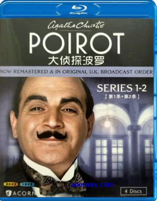 Poirot - Seasons 1-2 - Blu Ray