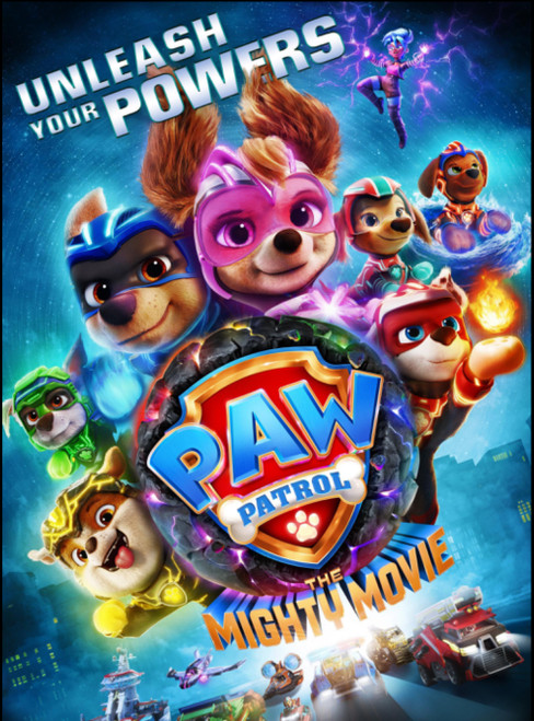 Paw Patrol : The Mighty Movie - 2023 - Blu Ray