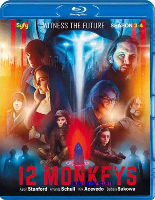 12 Monkeys - Seasons 3-4 - Blu Ray