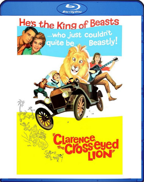 Clarence The Cross Eyed Lion - 1965 - Blu Ray