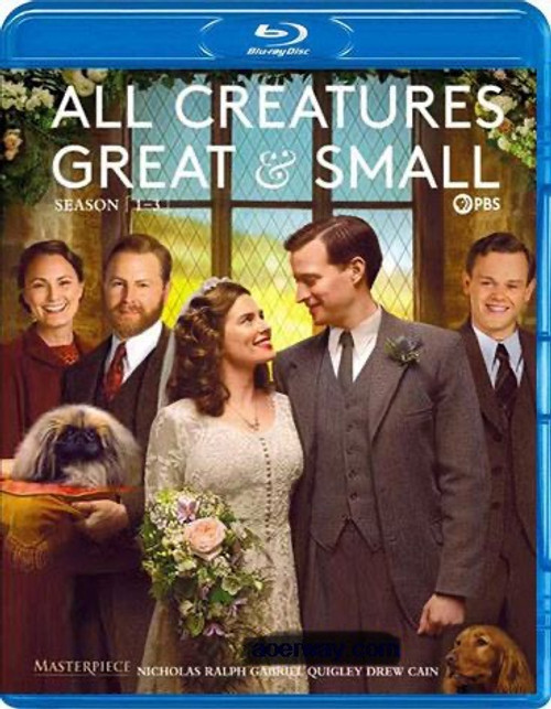 All Creatures Great and Small - Seasons 1-3 - Blu Ray