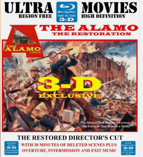 The Alamo - 1960 - 3D Blu Ray