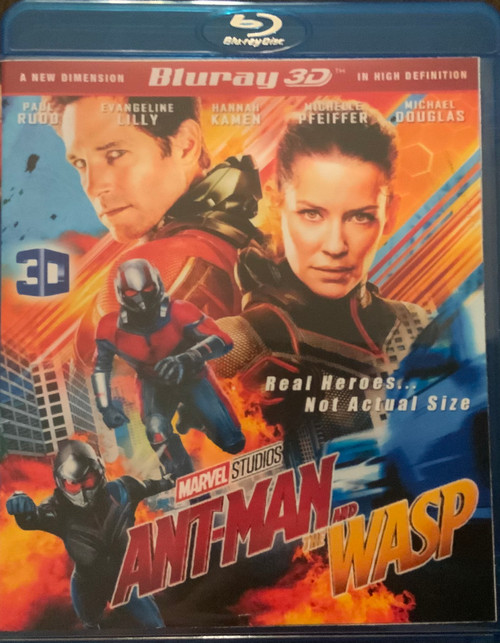 Ant Man And The Wasp - 2018 - 3D Blu Ray
