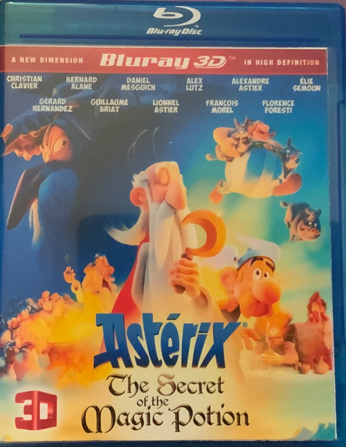 Asterix The Secret Of The Magic Potion - 2019 - 3D Blu Ray