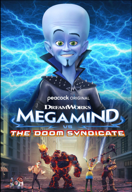 Megamind vs The Doom Syndicate - 2024 - Blu Ray