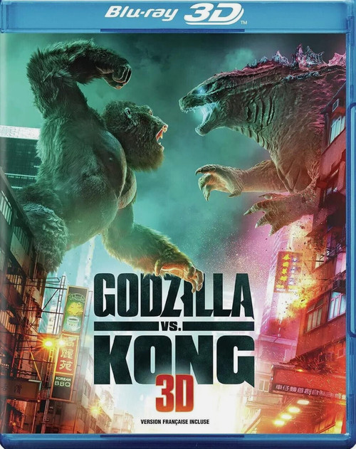 Godzilla Vs Kong - 2011 - 3D Blu Ray