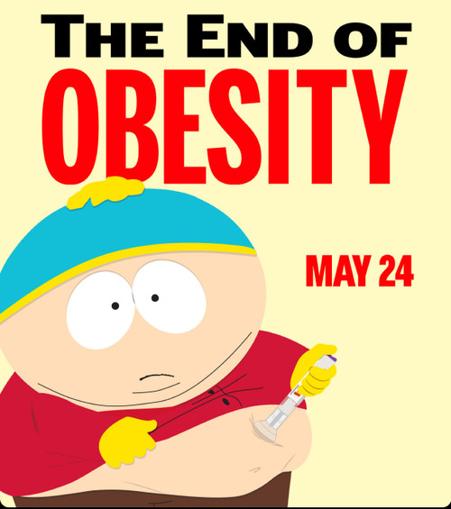 South Park The End Of Obesity - 2024 -Blu Ray