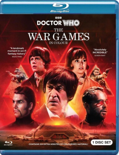 Doctor Who The War Games - 1969 - Blu Ray