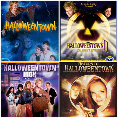 Halloween town I, II, III IV BluRay Disney