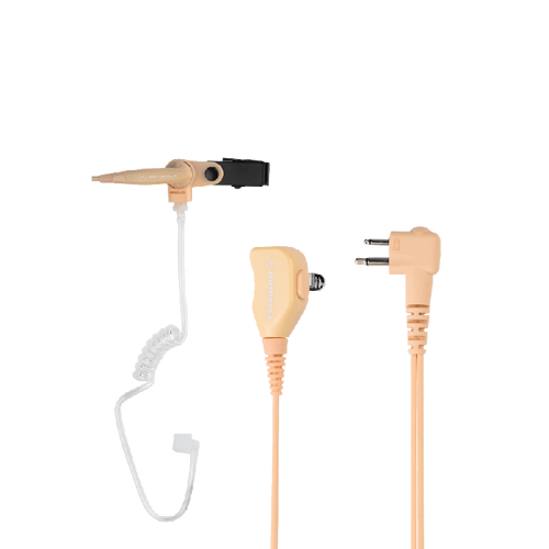 Motorola 2-Wire Earpiece with Clear Acoustic Tube Beige (PMLN6445A)