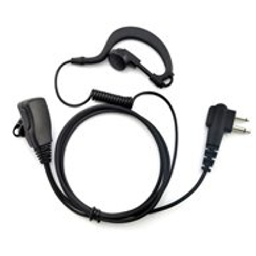 Value G-Shape Earpiece with Mic/PTT for DP1400, CP040, XT400, Kirisun DP405, DP485, DP480, R2