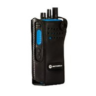 Motorola Soft Leather Carry Case Swivel Belt Non-Display Radio PMLN6098A