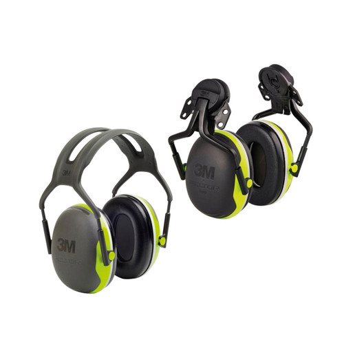 3M PELTOR X Series HI-VIS Earmuffs (X4A / X4P3)