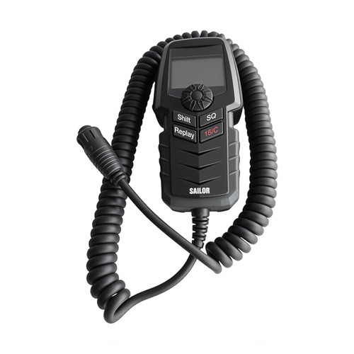 Cobham SAILOR 6204 Control Speaker Microphone with Cradle & 5m Cable 406204A-00500