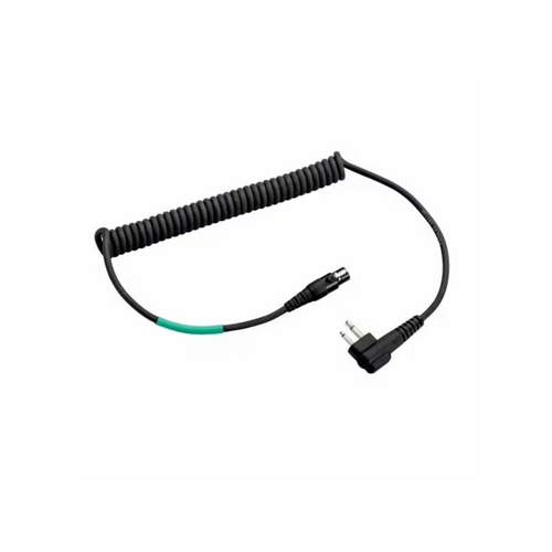 3M Peltor FLX2 Downlead Cable for Motorola Solutions GP300 / DP1400 / R2 Series and Kirisun DP Series