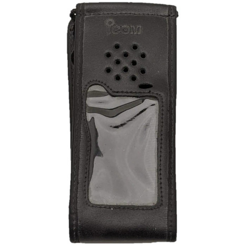 Peter Jones Soft Leather Case with Klick Fast Stud & Dock11 Belt Clip (Icom IP501H)