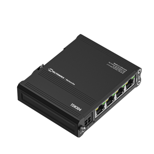 Teltonika TSW304 DIN Rail Ethernet Switch