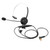 Lightweight Headset, Single Ear with Headband & Twin PTT