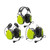 3M PELTOR CH-3 FLX2 Headset with Built-In PTT Yellow