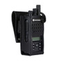 Hard Leather Carry Case with 3 inch Swivel Belt Loop for DP2600 Display Radio