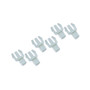 RealWear MSA Front Brim Hard Hat Clips (3 Pairs Nav 500)