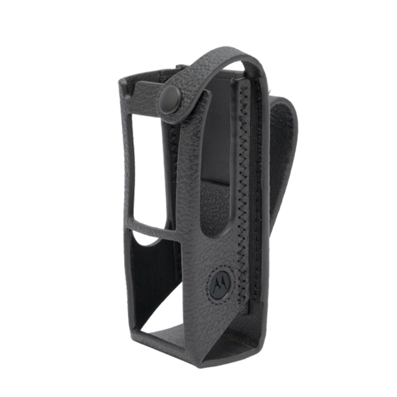 Motorola Hard Leather Carry Case 2.5" Swivel Belt Loop Display (PMLN8300A)