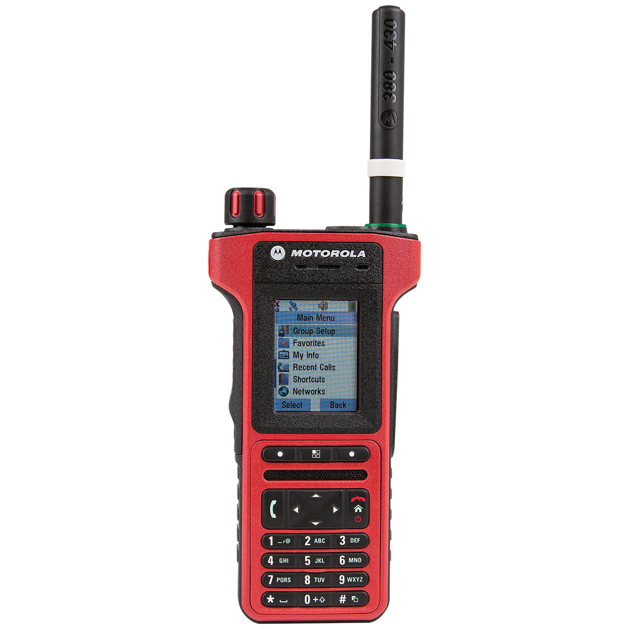 Motorola MTP8500Ex ATEX TETRA UHF LKP Limited-Keypad Portable Two-Way Radio (MDH16PCF6TZ5AN)