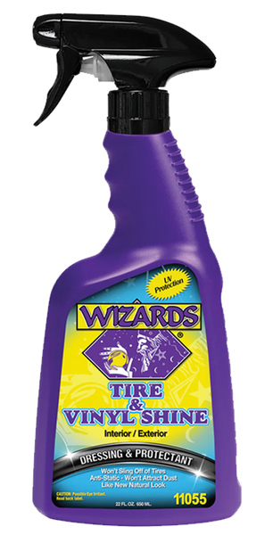 WIZARDS Tire & Vinyl Shine - 11055