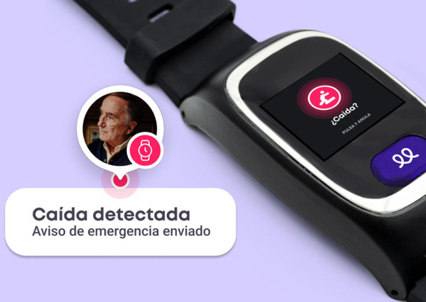 DURCAL - Reloj de teleasistencia. Seguridad, salud y conexión