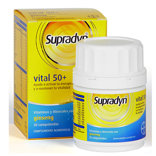 Supradyn vital 50+ 30 comprimidos