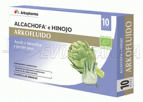 Arkofluido alcachofa hinojo. 10 unidosis