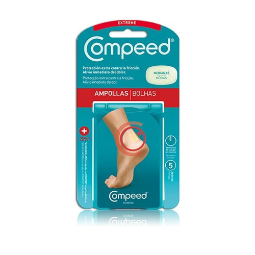 Compeed extrem ampollas medianas hidrocólico 5 UDS