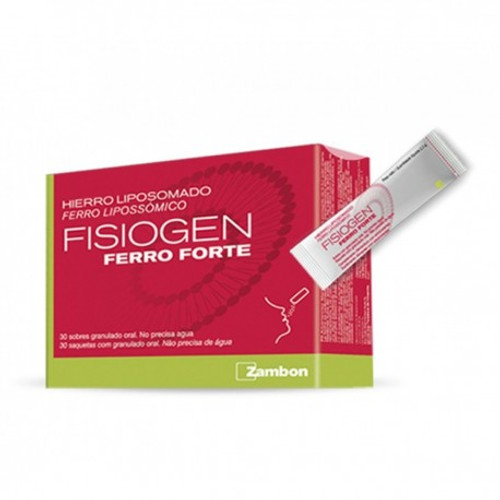 Fisiogen hierro forte 30 sobres