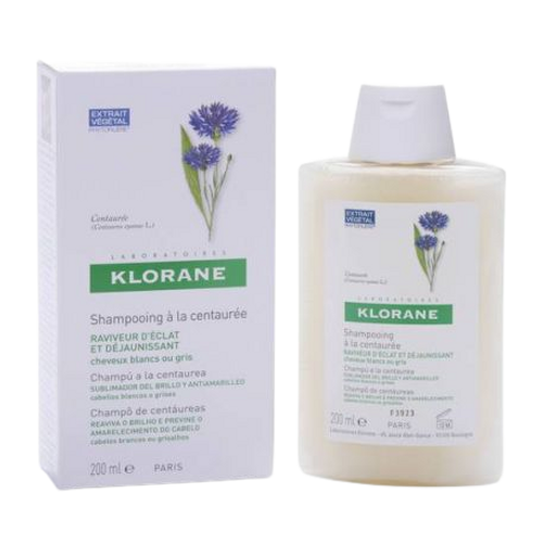 Klorane champú reflejos plateados a la centaurea