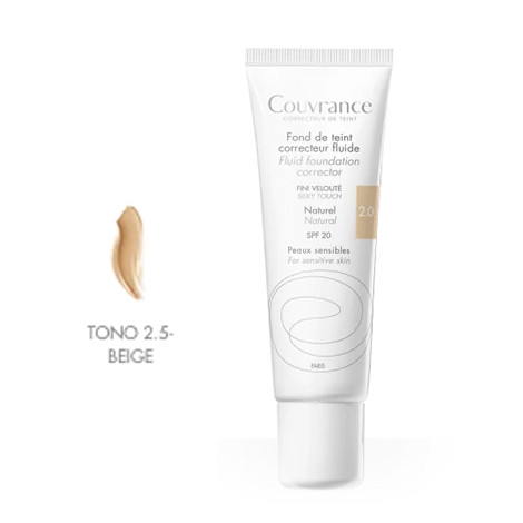 Avene maquillaje fluido beige