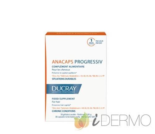 Anacaps progressiv ducray 30 caps