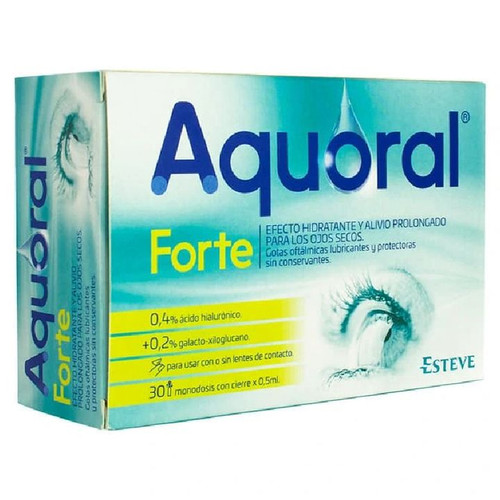 Aquoral forte lubricante ocular 30 monod