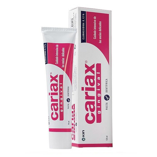 Cariax gingival pasta dentífrica 125 mL + cariax gingival dosificador 100 mL