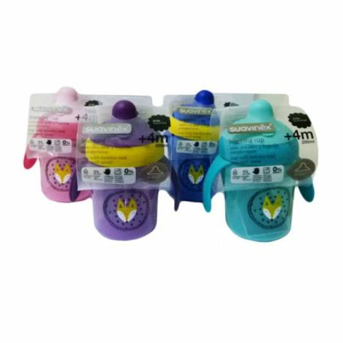 Suavinex taza antiderrame +4 m