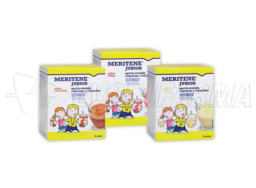 Meritene junior batido de vainilla. 15 sobres de 30 g.